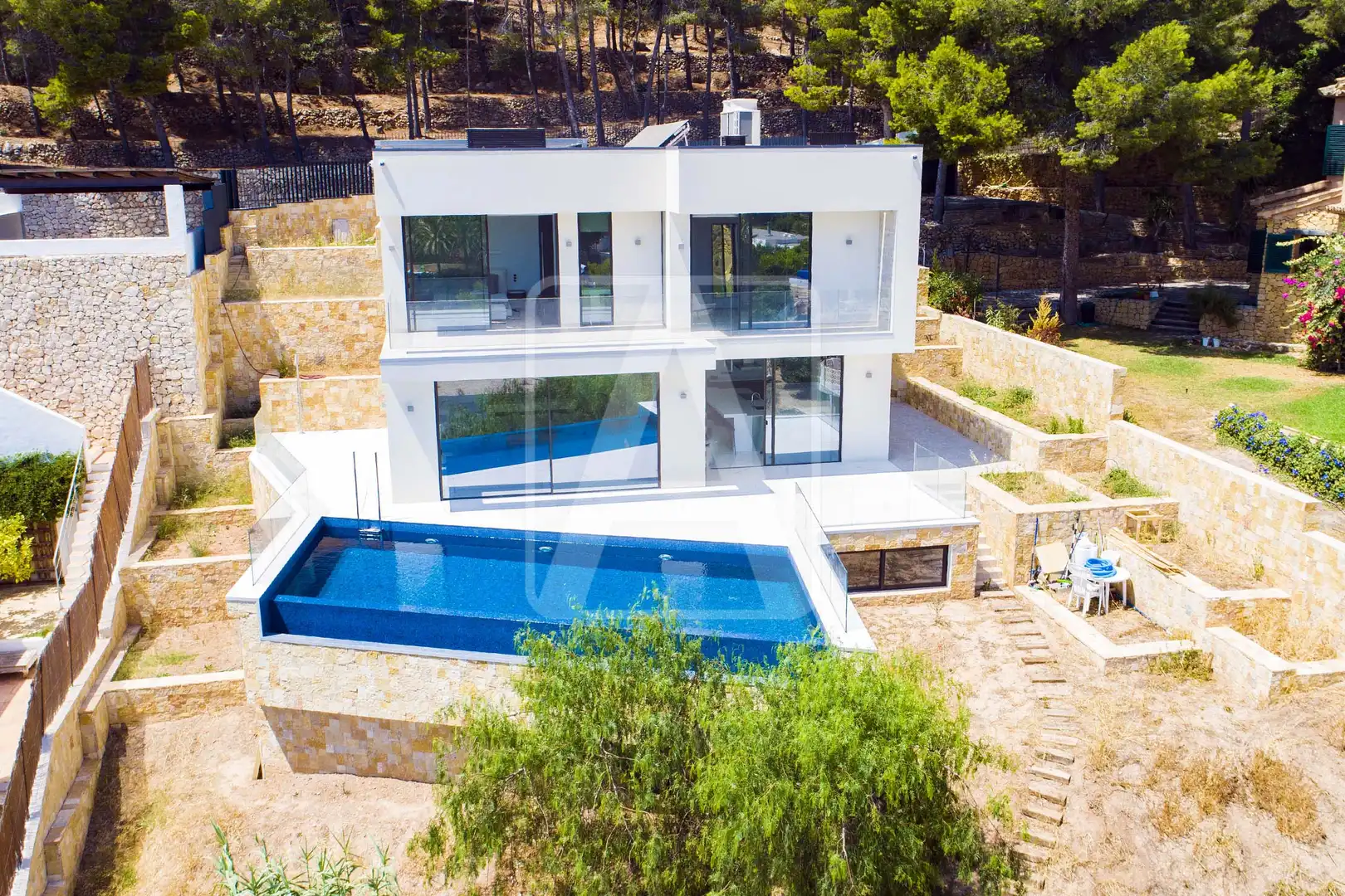 Chalet con piscina en venta en Mascarat