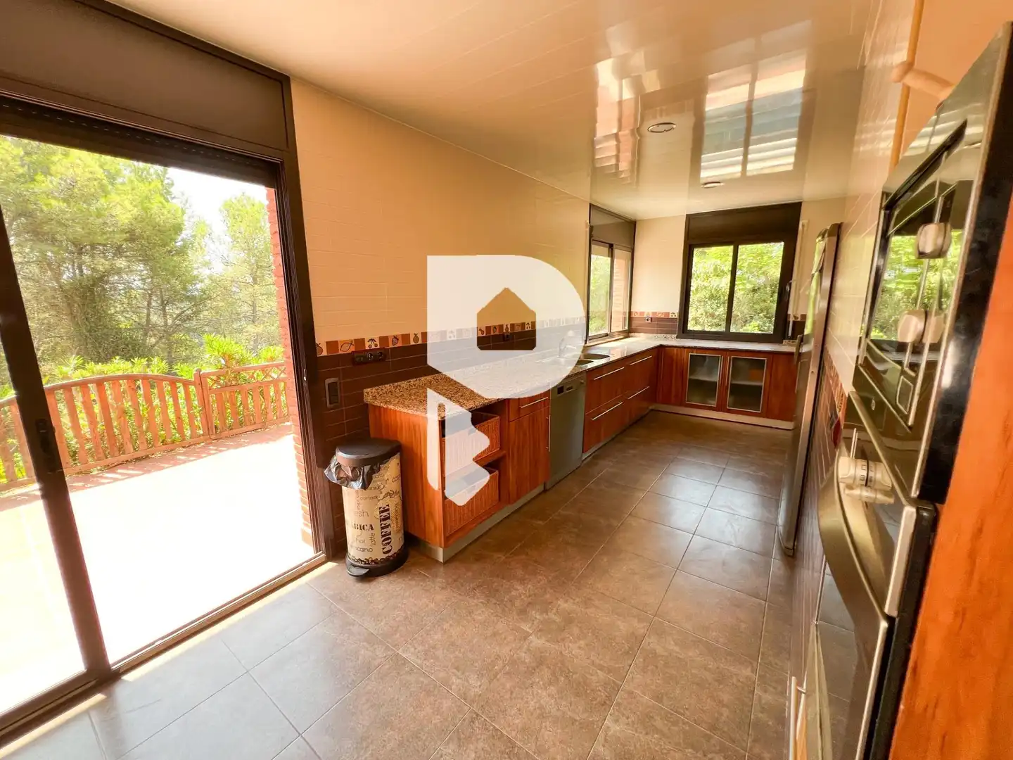 Kitchen of Houses for sale in Pallejà  with Heating, Private garden and Terrace