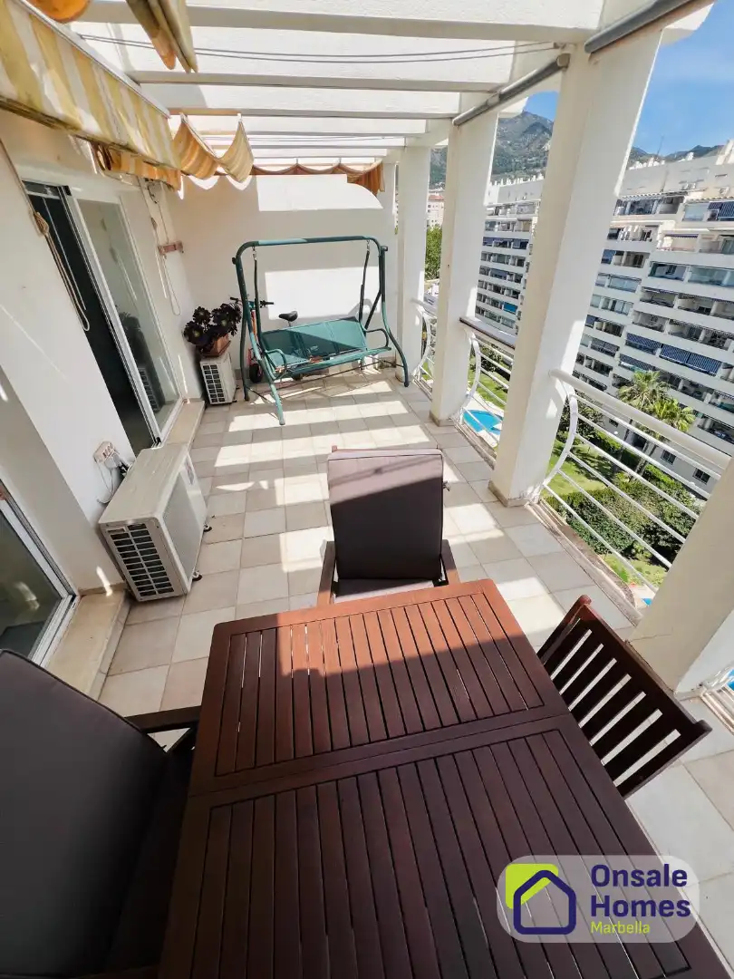 Terrassa de Dúplex en venda en Marbella amb Aire condicionat, Terrassa i Balcó