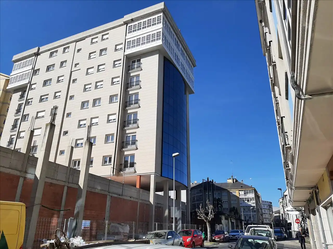 Vista exterior de Piso en venta en Lugo con Trastero