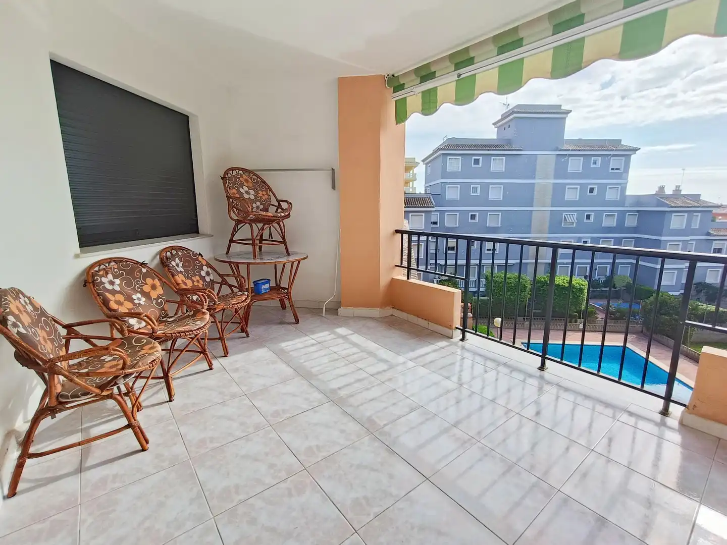Balcony of Apartments for sale in Sueca  with Air Conditioner and Terrace