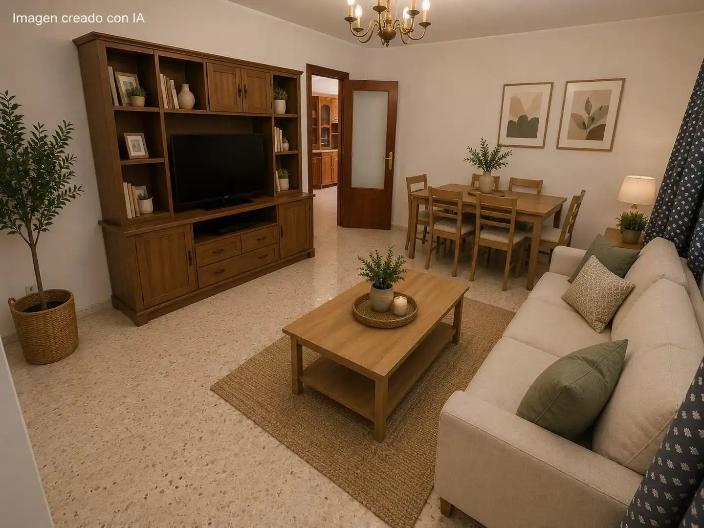 Sala d'estar de Pis en venda en San Fernando amb Traster
