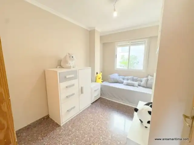 Bedroom of Flat for rent in Paterna  with Air Conditioner, Furnished and Balcony