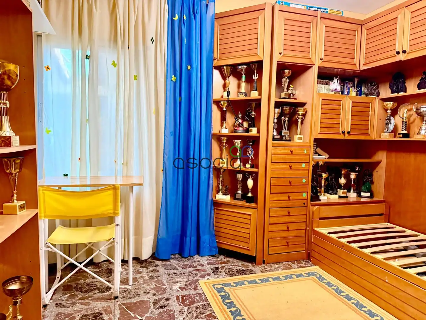 Sala d'estar de Casa o xalet en venda en Alovera amb Calefacció, Jardí privat i Terrassa