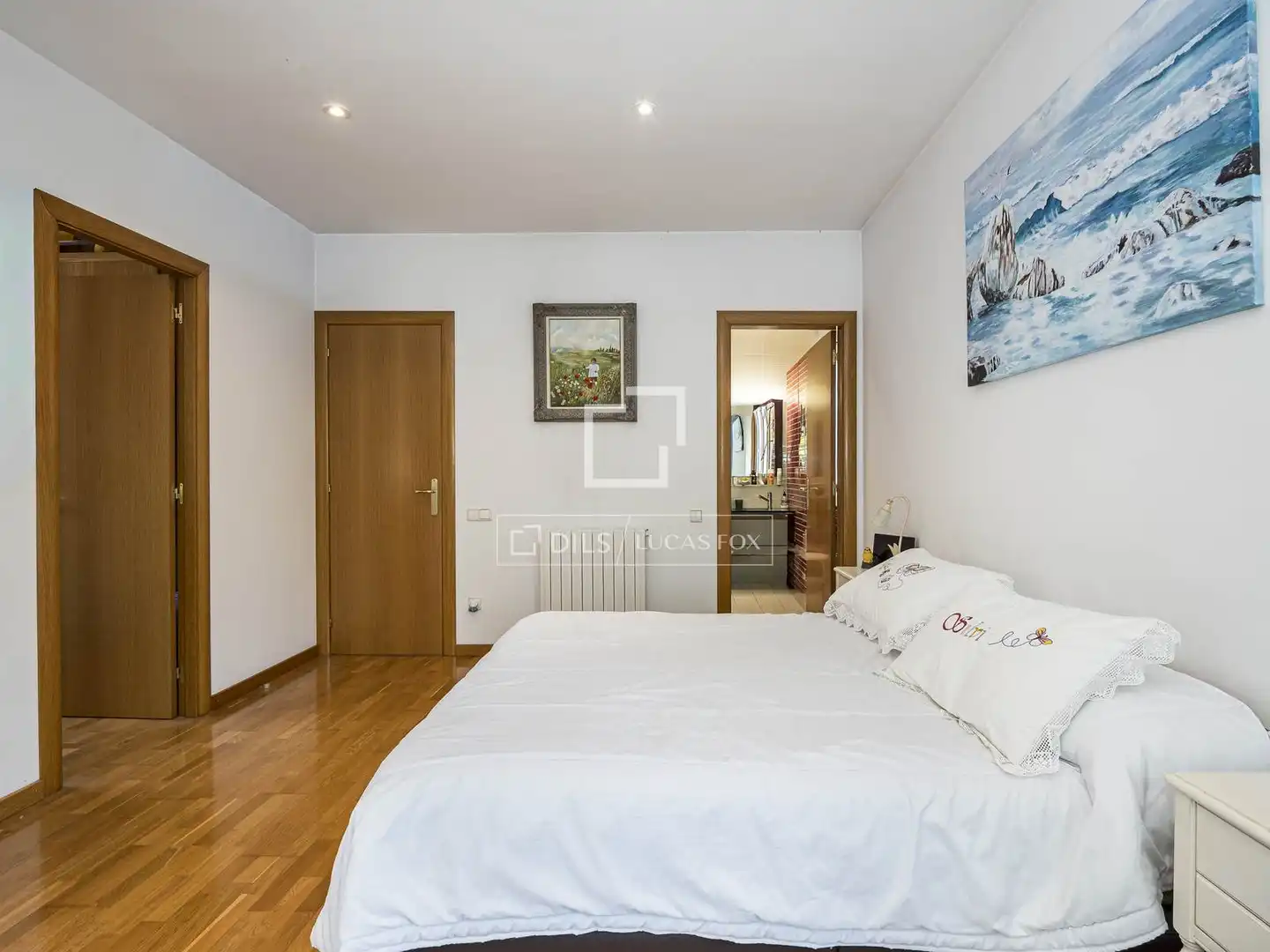 Dormitori de Casa o xalet en venda en Sant Cugat del Vallès amb Aire condicionat, Calefacció i Jardí privat