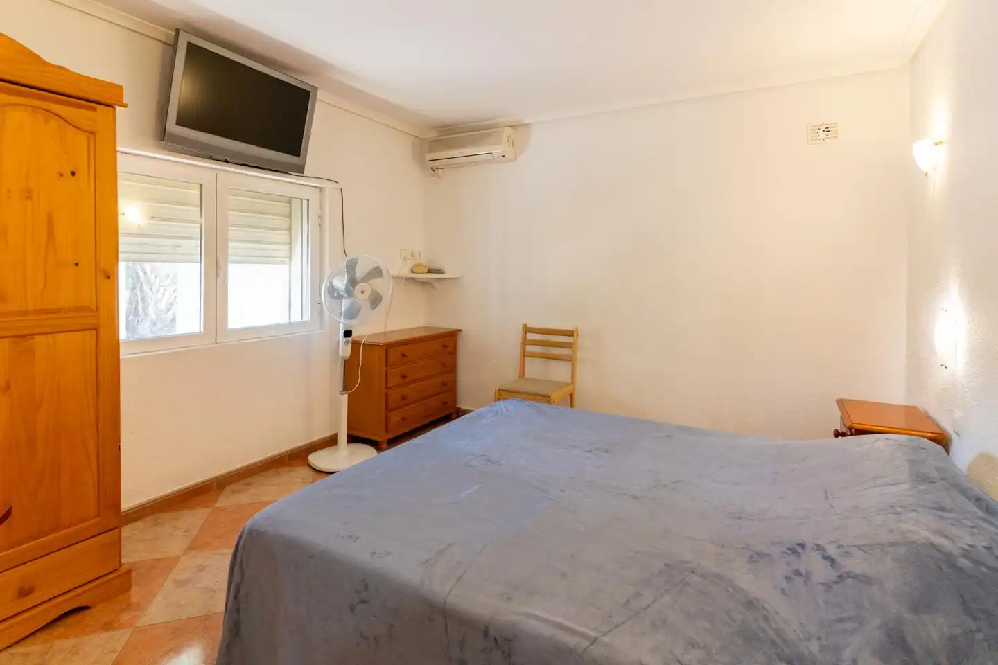 Bedroom of Houses for sale in Elche / Elx  with Air Conditioner, Private garden and Terrace
