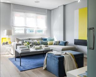 Living room of Flat to rent in  Madrid Capital  with Air Conditioner