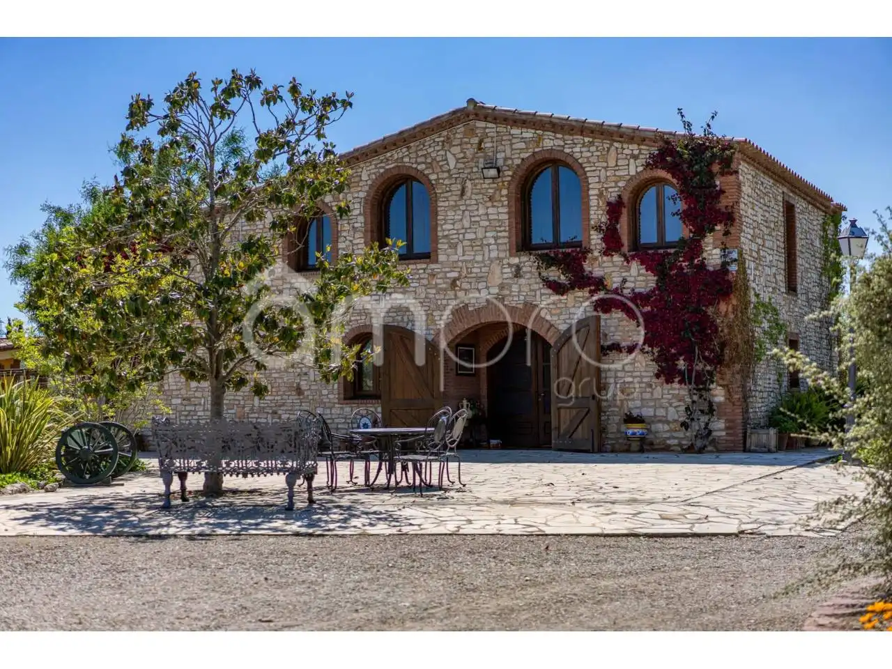 Vista exterior de Finca rústica en venta en Vilallonga del Camp con Calefacción, Jardín privado y Terraza