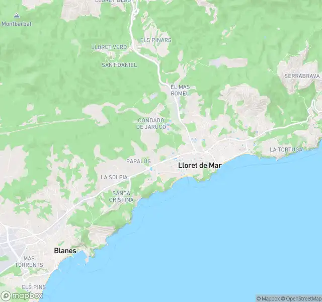 Vista exterior de Piso en venta en Blanes