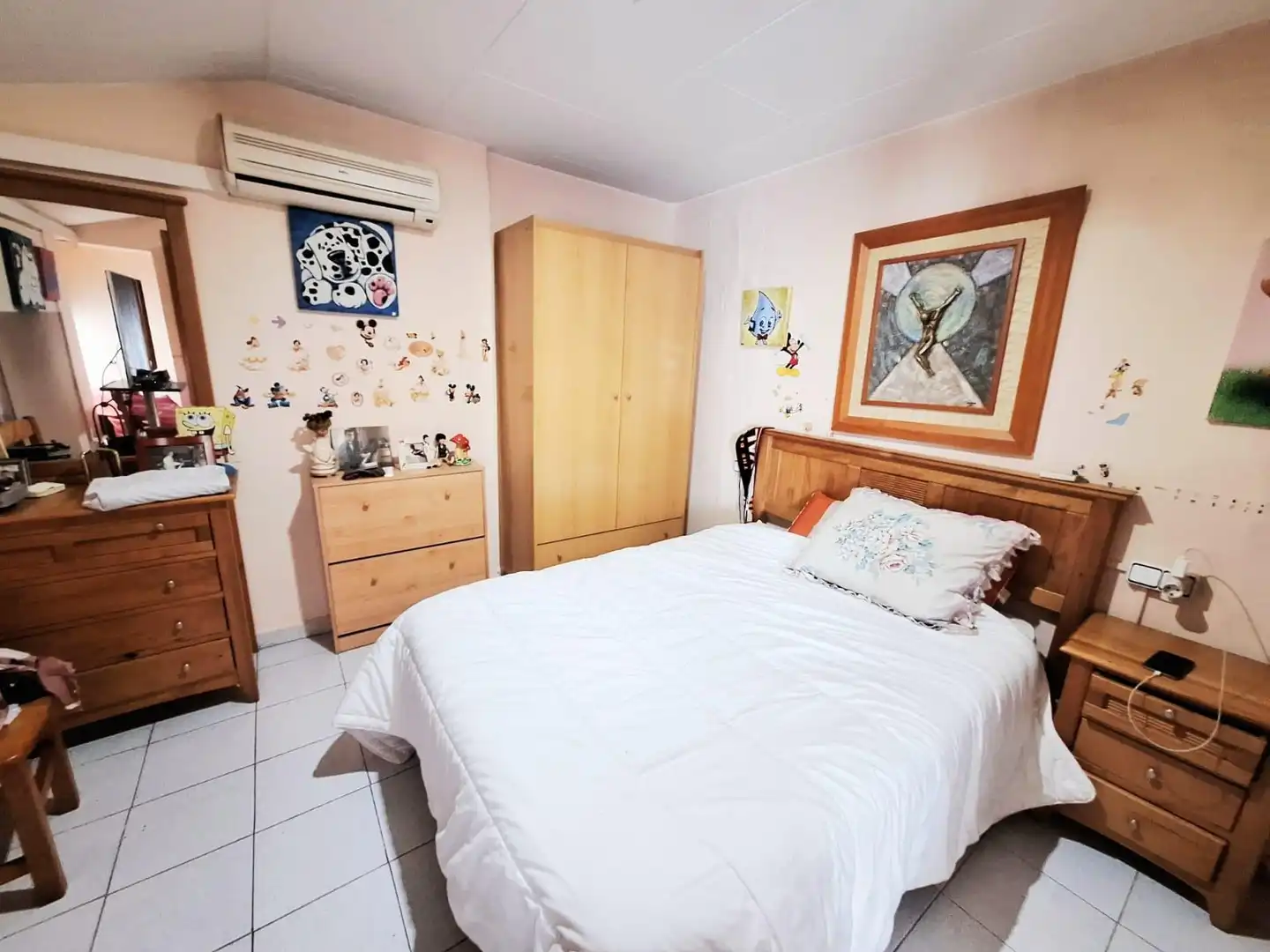Bedroom of Houses for sale in Carcaixent  with Air Conditioner