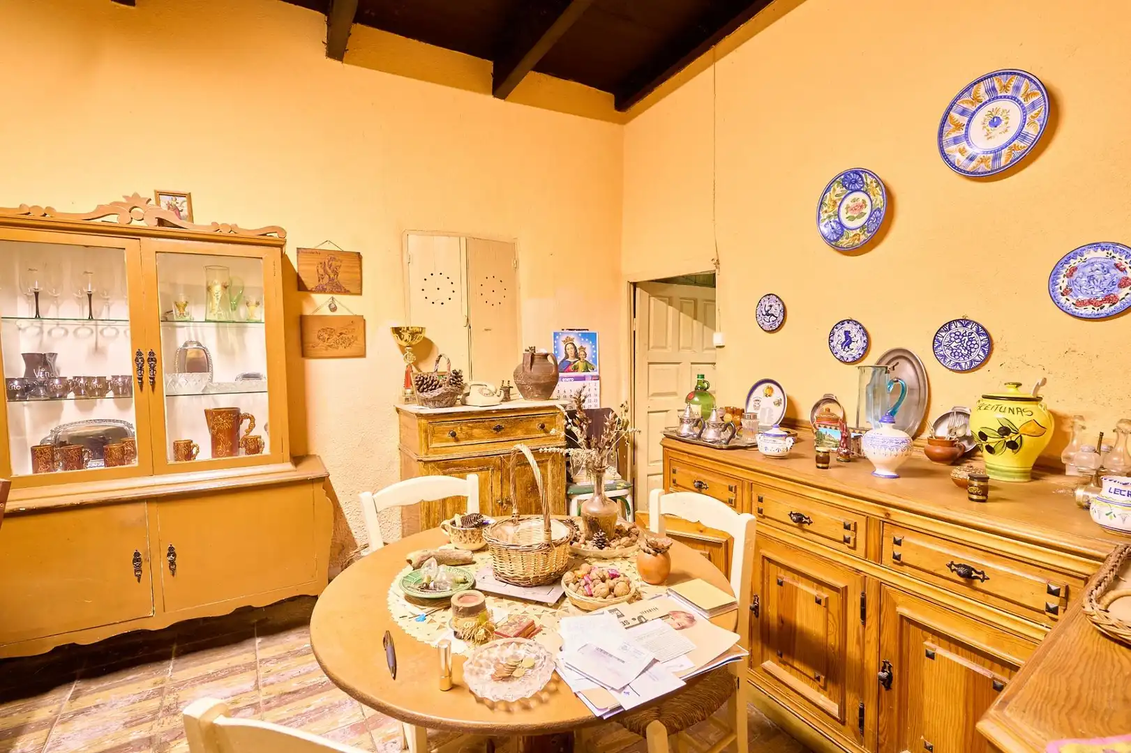 Comedor de Finca rústica en venta en La Maya  con Jardín privado, Terraza y Trastero