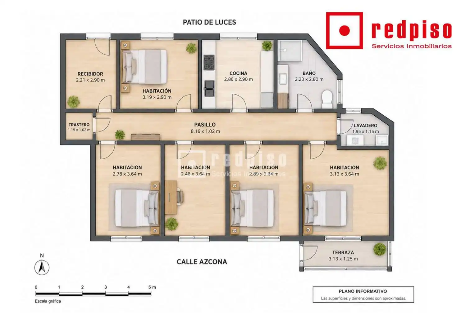 Piso en venta en de Azcona, Guindalera