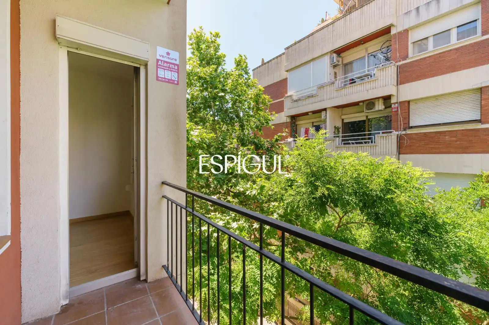Schlafzimmer von Wohnung zum Verkauf in Barcelona mit Heizung, Parkett und Terrasse