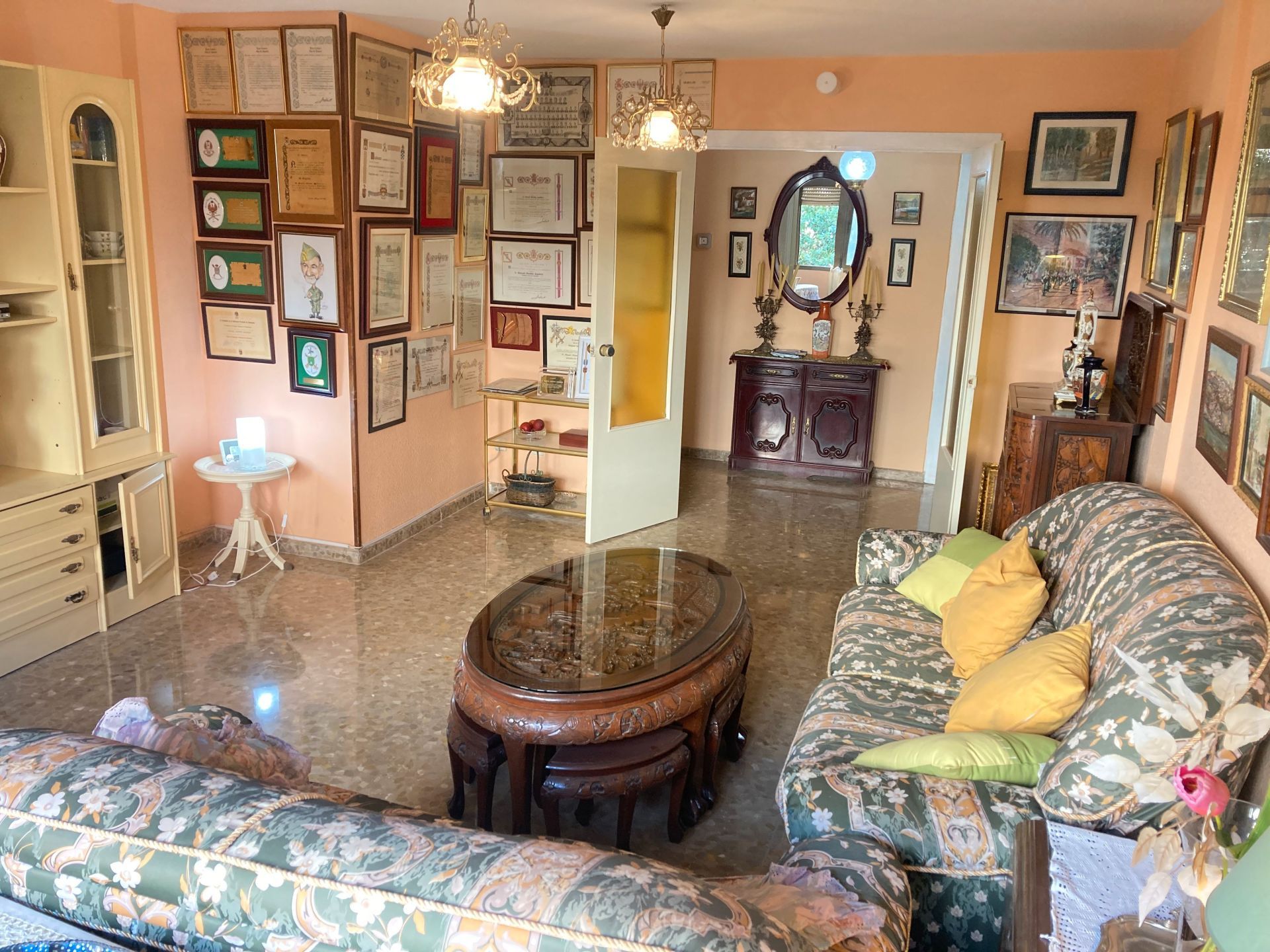 Living room of Flat for sale in  Almería Capital