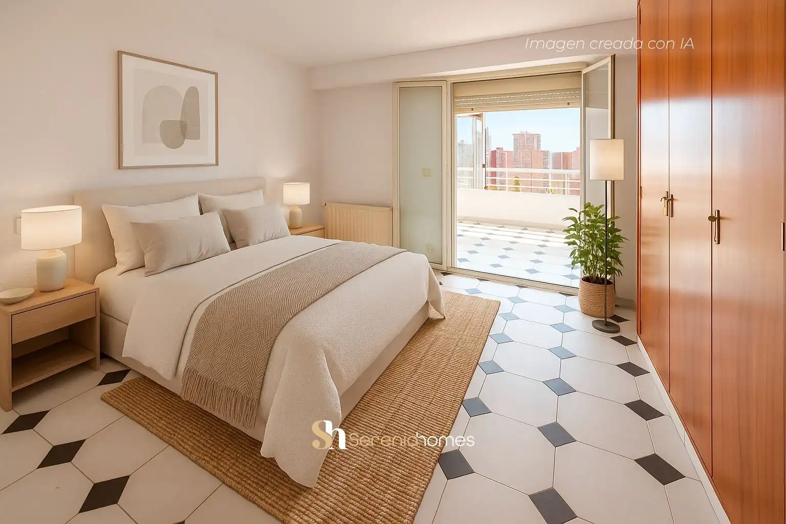 Habitación de Piso en venta en Benidorm con Aire acondicionado, Calefacción y Piscina comunitaria