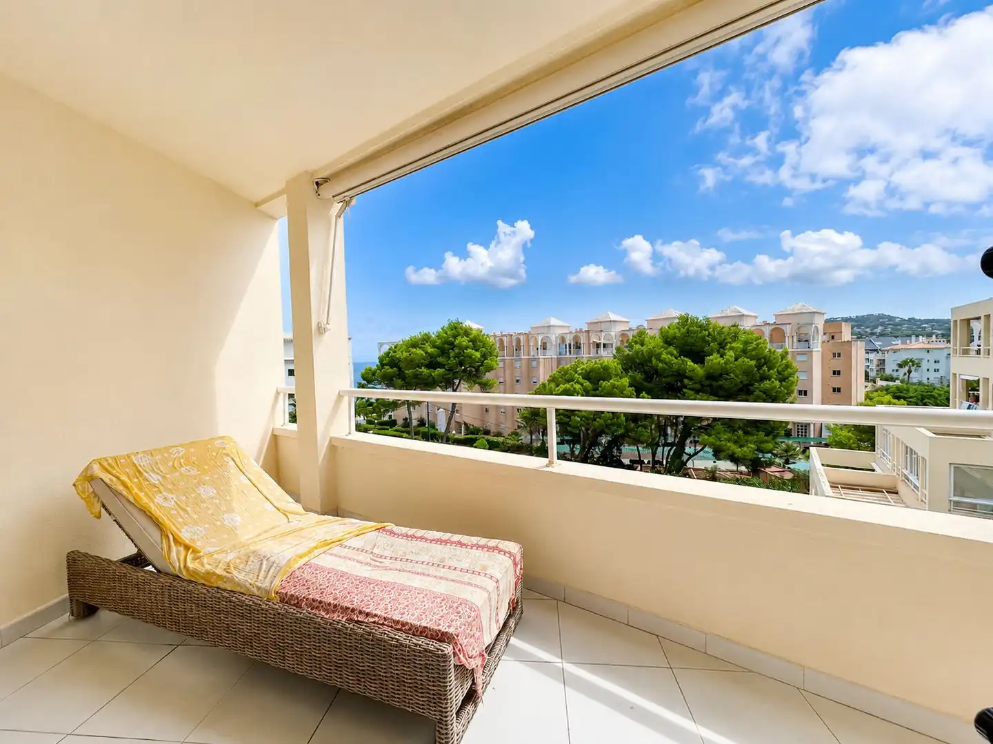 Terraza de Apartamento en venta en Jávea / Xàbia con Aire acondicionado, Jardín privado y Terraza