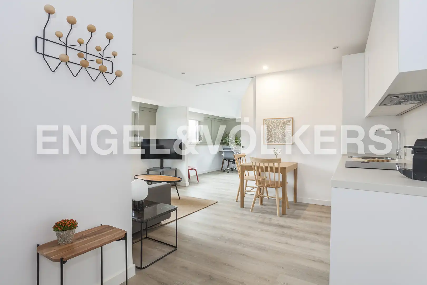 Sala de estar de Piso de alquiler en Chamartín