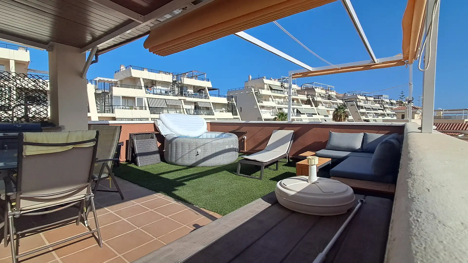 Terrassa de Dúplex en venda en Benalmádena amb Aire condicionat, Parquet i Terrassa
