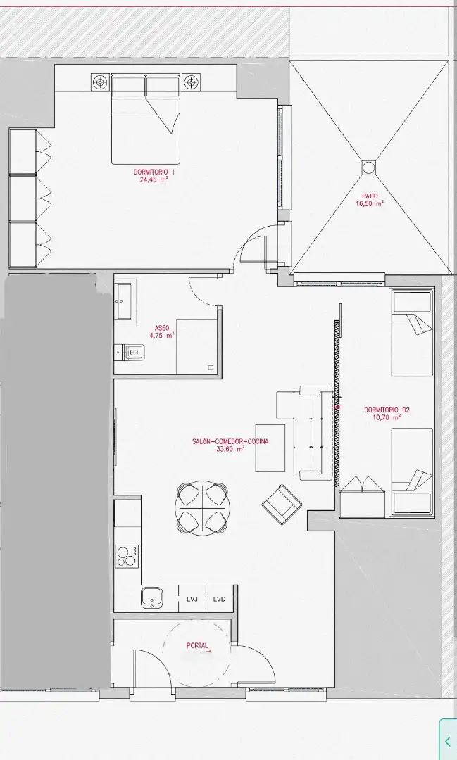 Habitación de Piso de alquiler en Coria del Río con Aire acondicionado, Terraza y Horno