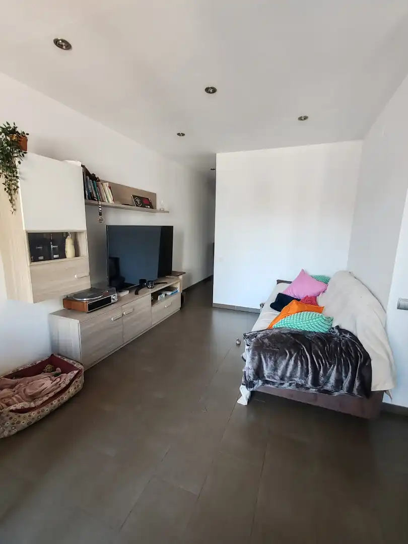 Sala de estar de Piso en venta en Badalona con Balcón