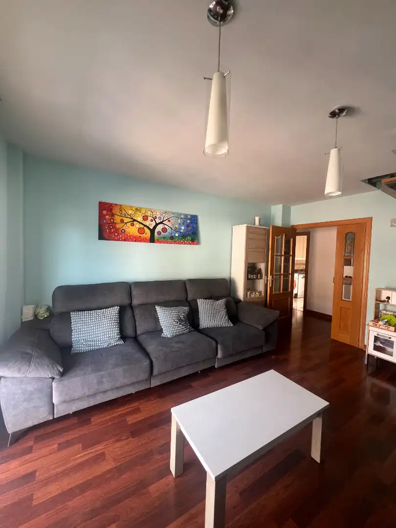 Sala d'estar de Dúplex en venda en Castellbisbal amb Calefacció, Parquet i Terrassa