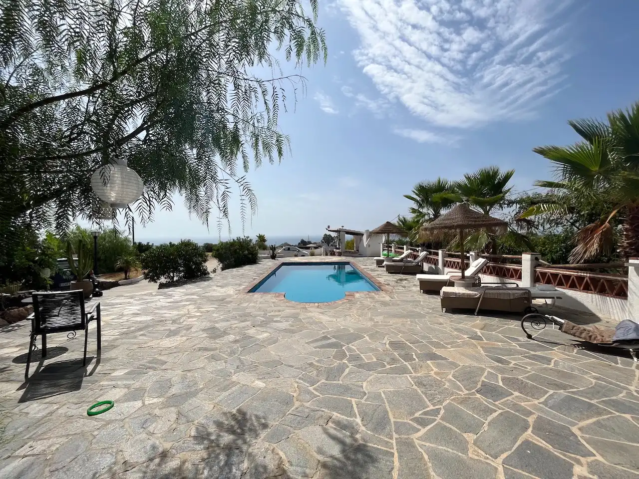 Terrace of Country homes for sale in Vélez-Málaga  with Air Conditioner, Heating and Private garden