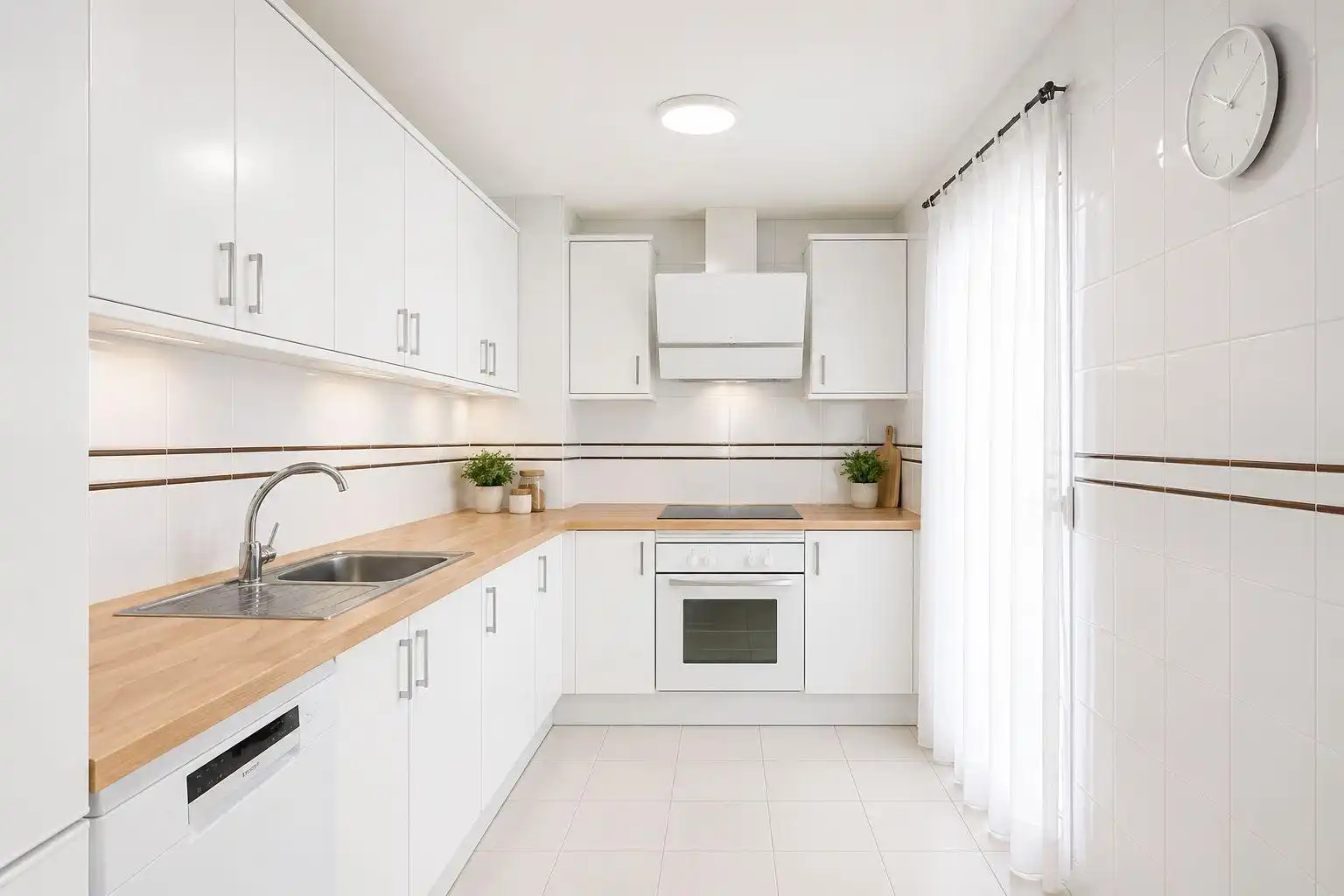 Cocina de Piso en venta en Marbella con Piscina comunitaria