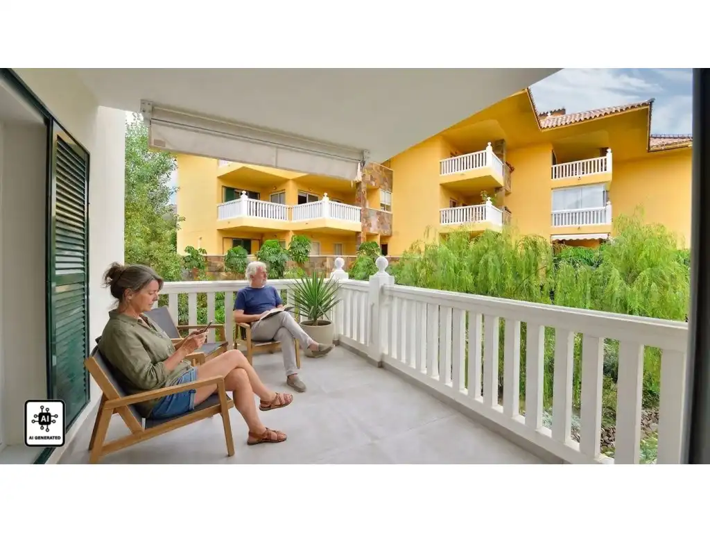Terraza de Apartamento en venta en Fuengirola