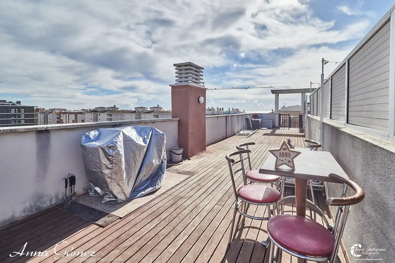 Terrasse von Dachboden zum Verkauf in Calafell mit Heizung, Terrasse und Gemeinschaftspool