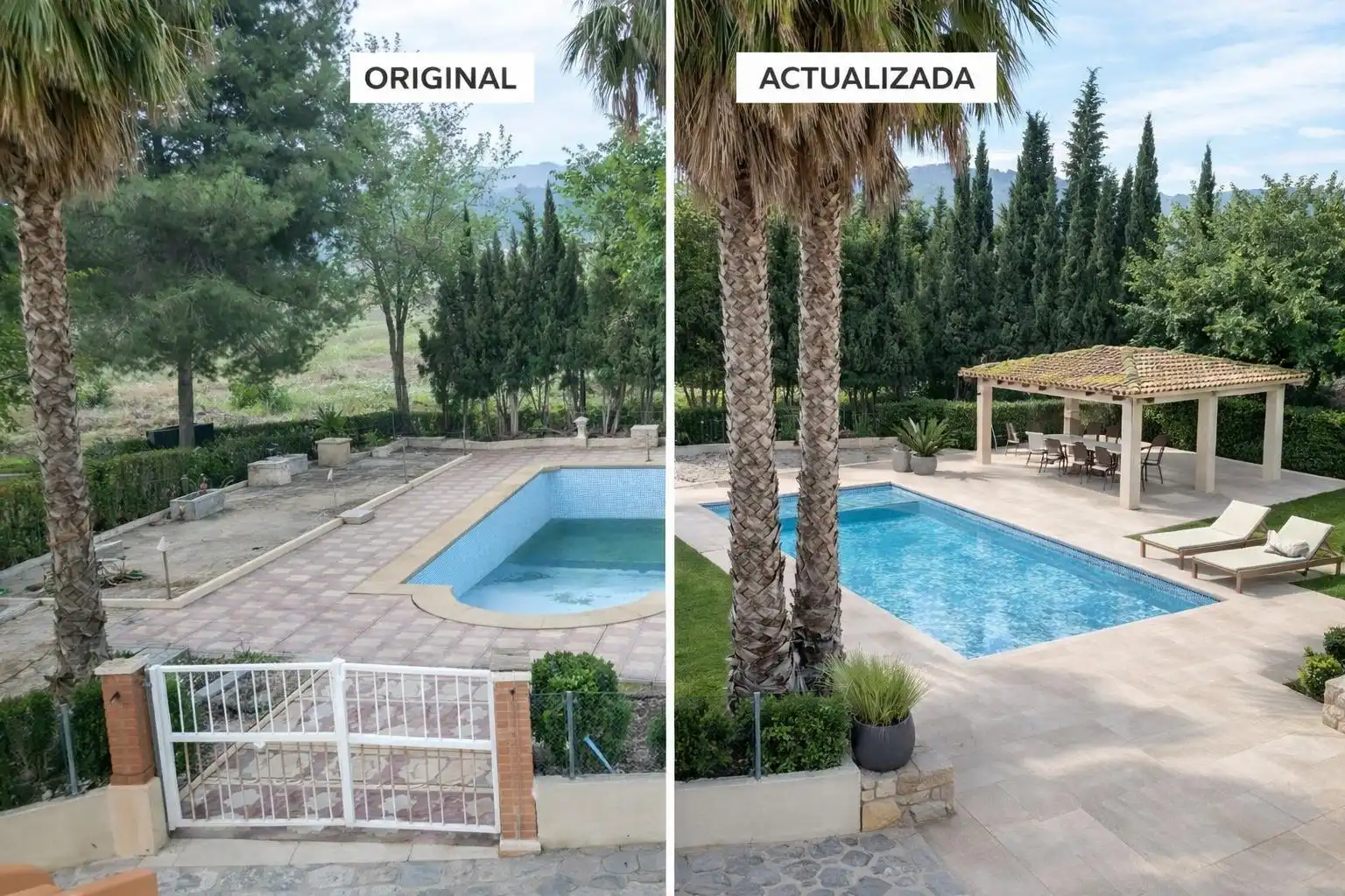 Jardín de Casa o chalet en venta en Murcia con Aire acondicionado, Jardín privado y Piscina