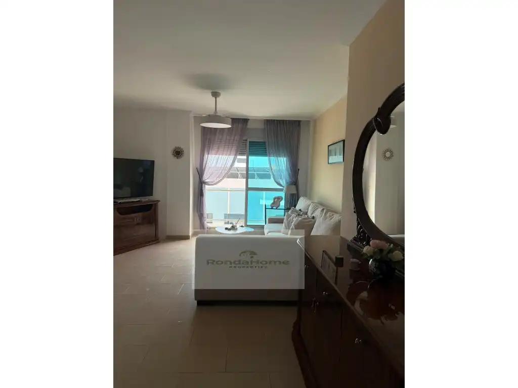 Living room of Flat for rent in Estepona  with Furnished