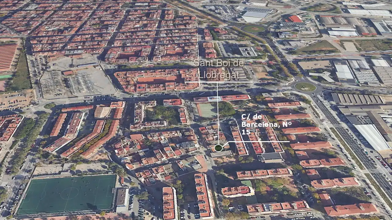 Vista exterior de Oficina en venda en Sant Boi de Llobregat