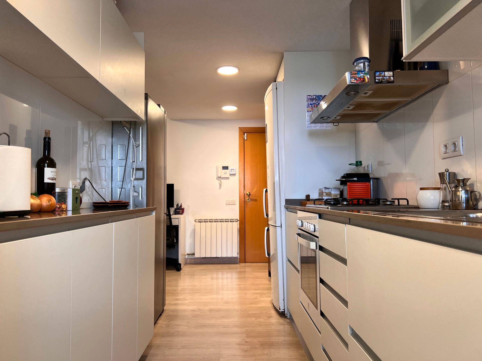Kitchen of Flat for sale in Vilassar de Mar  with Air Conditioner, Heating and Parquet flooring