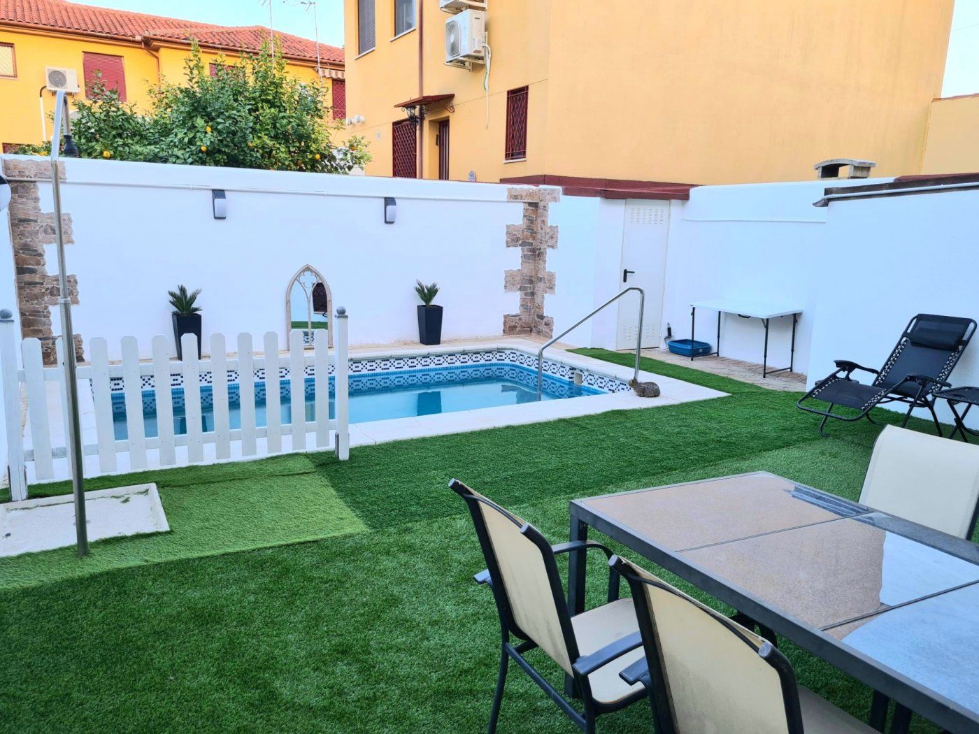 Swimming pool of House or chalet for sale in  Córdoba Capital  with Air Conditioner, Heating and Parquet flooring