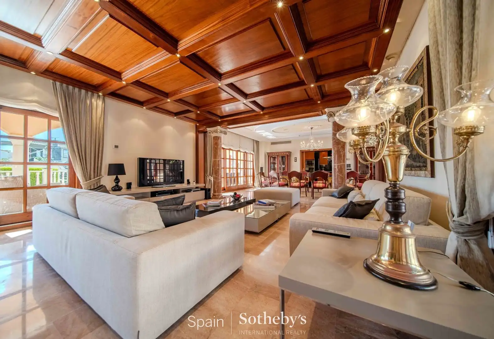 Living room of Houses for sale in Empuriabrava  with Air Conditioner, Heating and Private garden
