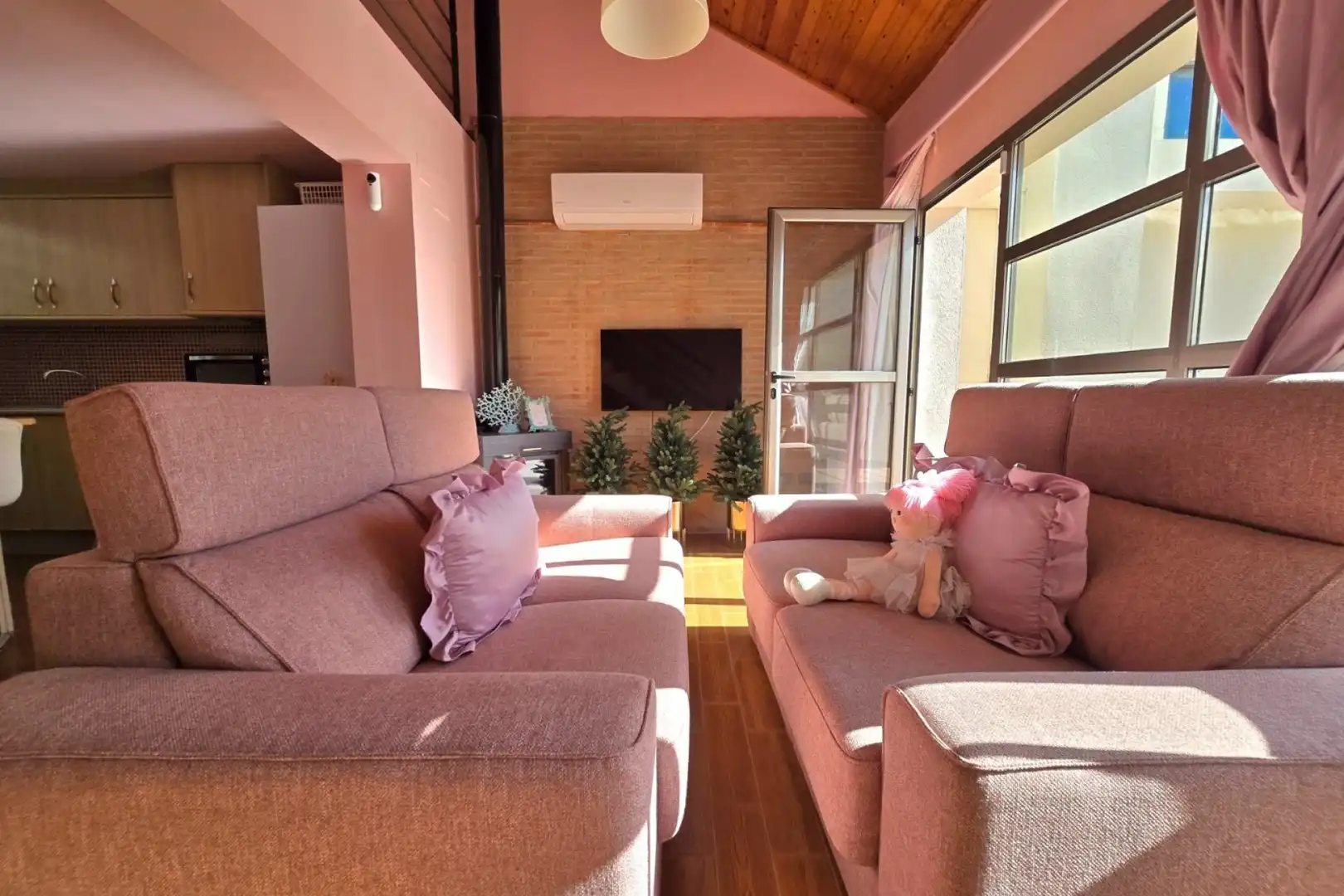 Sala d'estar de Casa o xalet en venda en Altea amb Calefacció, Terrassa i Piscina