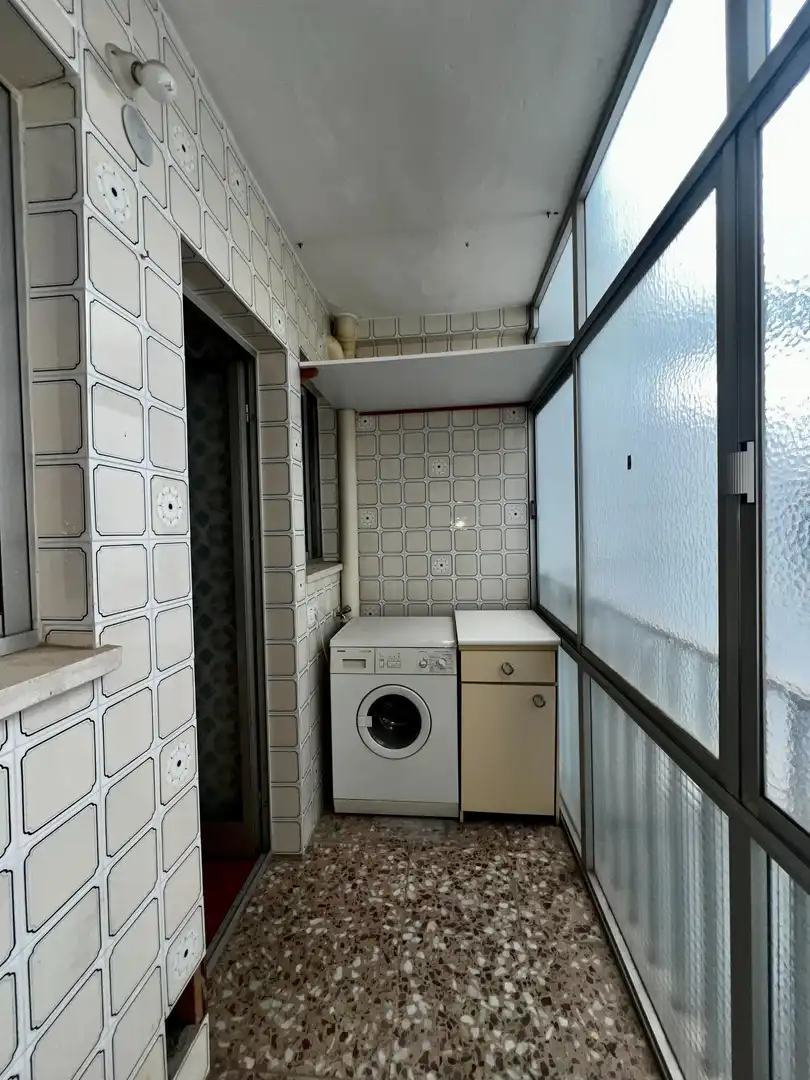 Kitchen of Flat for sale in Biar  with Heating