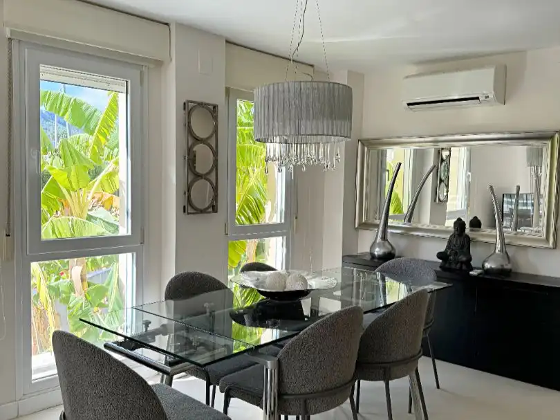 Comedor de Casa o chalet de alquiler en El Verger con Aire acondicionado, Terraza y Amueblado