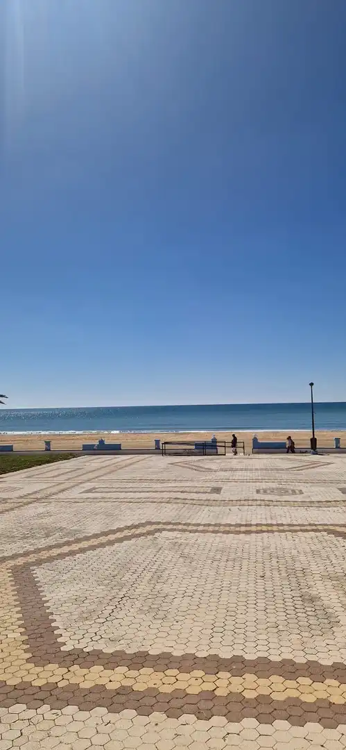 Vista exterior de Piso en venta en Almonte con Calefacción, Terraza y Amueblado
