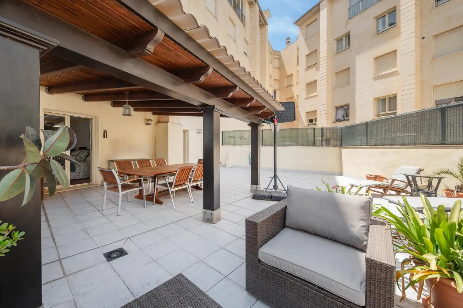 Terraza de Piso en venta en Alcúdia con Calefacción, Terraza y Amueblado