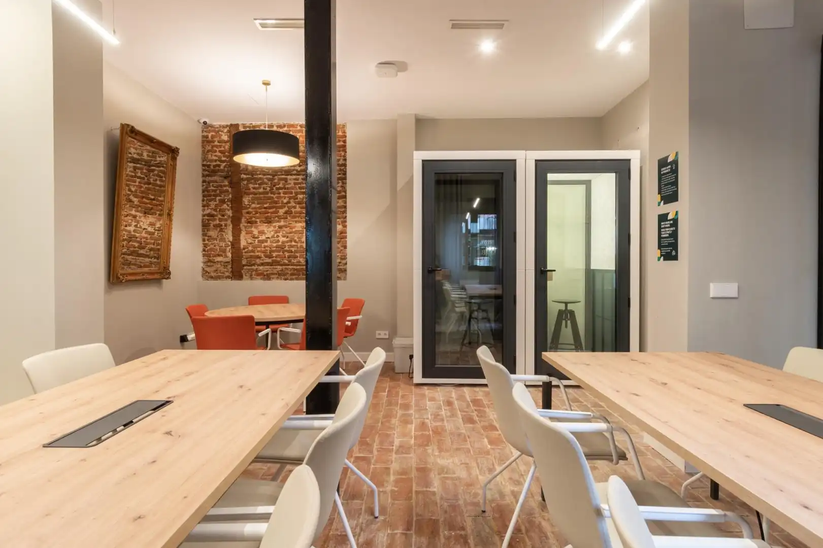 Dining room of Study for rent in Madrid  with Air Conditioner, Heating and Furnished