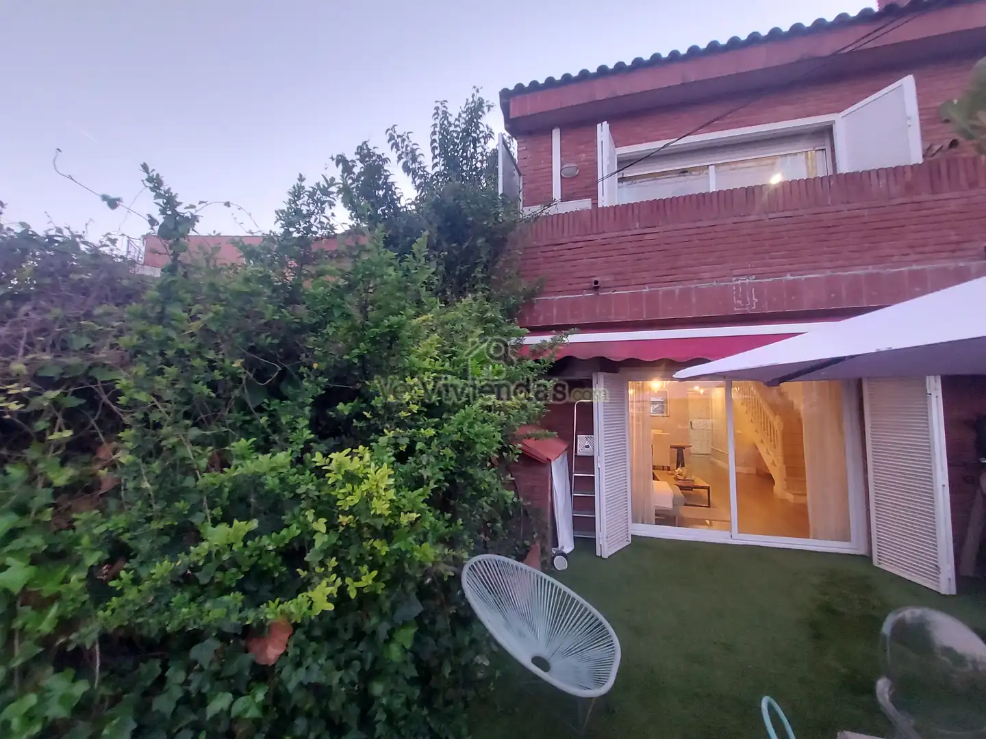 Jardín de Casa adosada en venta en Vallirana con Aire acondicionado, Calefacción y Jardín privado