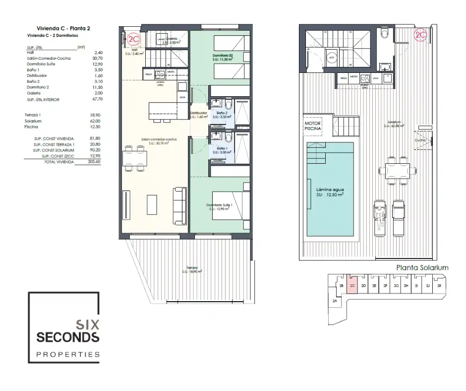 Penthouse mit Pool zum Verkauf in Benijófar, imagen 2