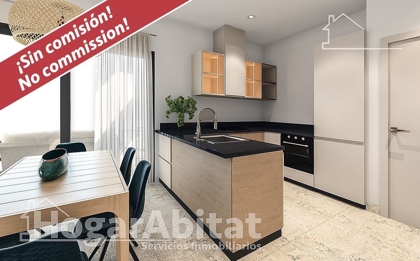 Kitchen of House or chalet for sale in Elche / Elx  with Air Conditioner, Heating and Terrace