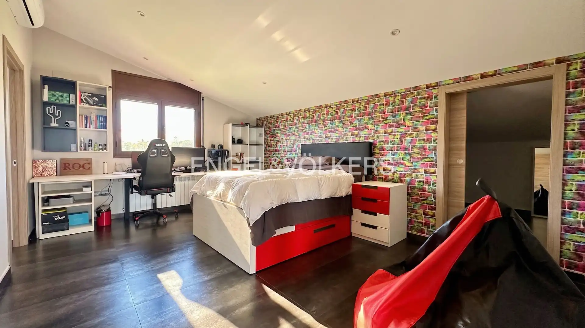 Bedroom of Houses for sale in Vilanova d'Escornalbou  with Air Conditioner, Heating and Private garden