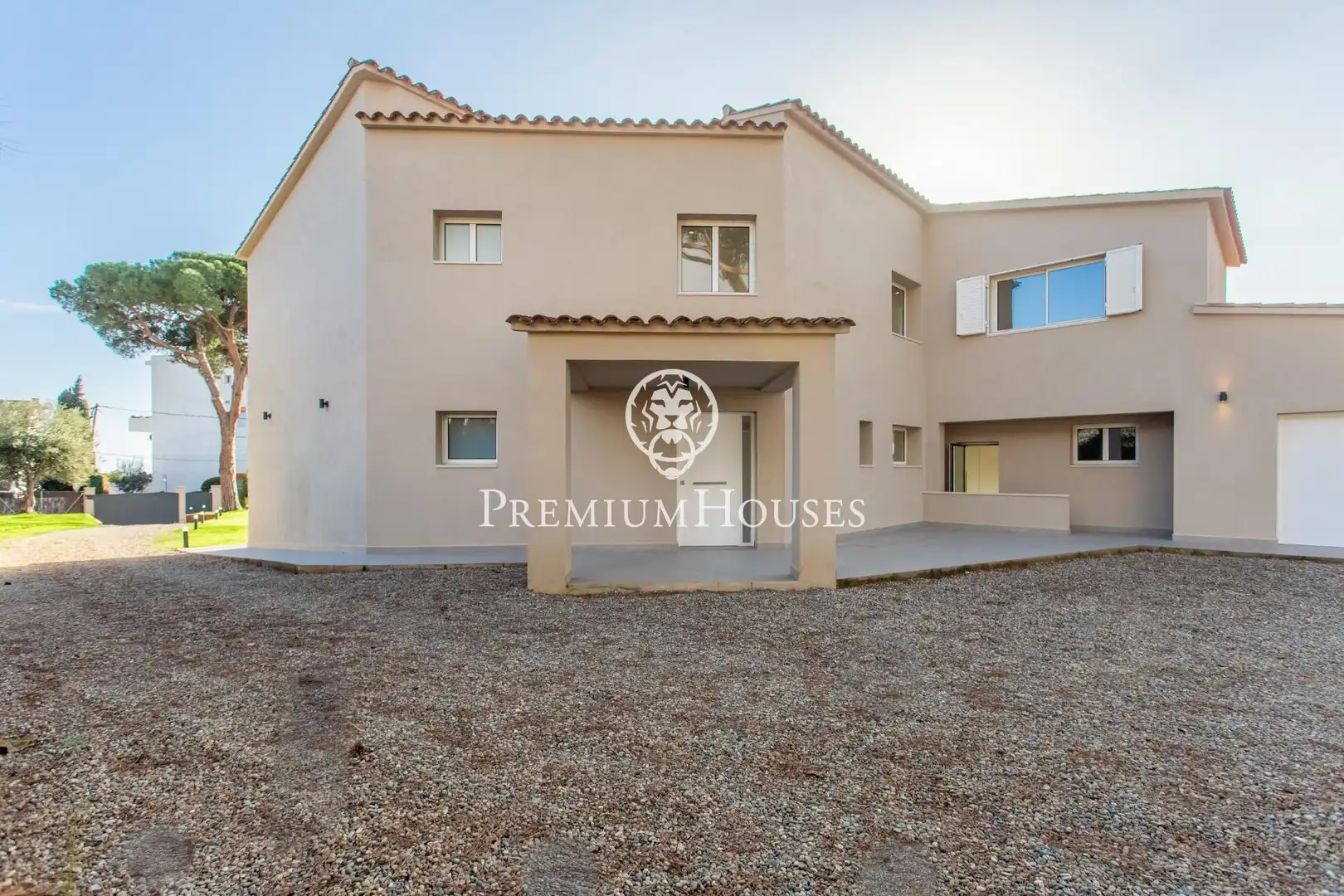Außenansicht von Haus oder Chalet zum Verkauf in Sant Andreu de Llavaneres mit Heizung, Privatgarten und Terrasse