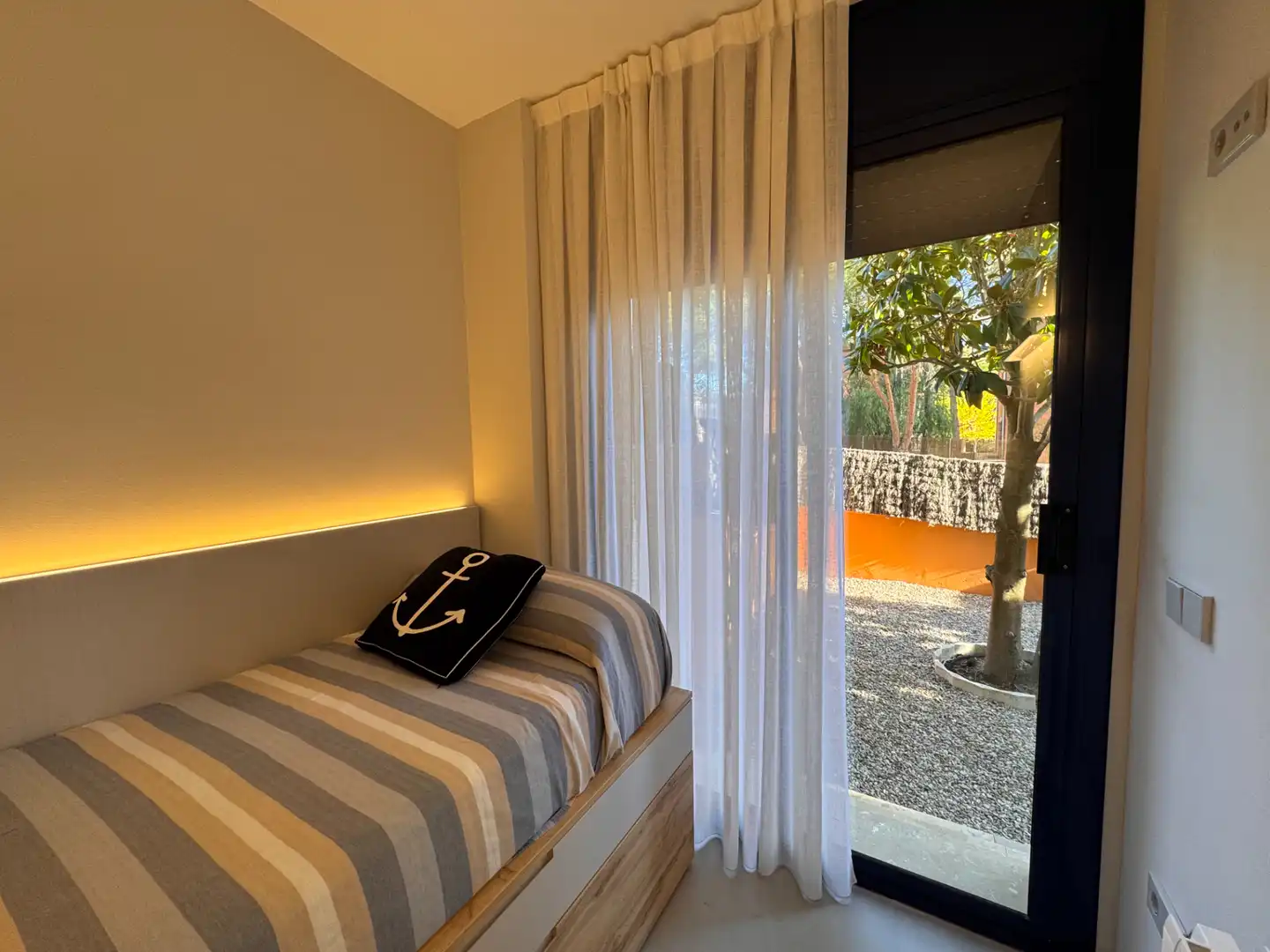Bedroom of Flat for sale in Palafrugell  with Air Conditioner, Heating and Private garden