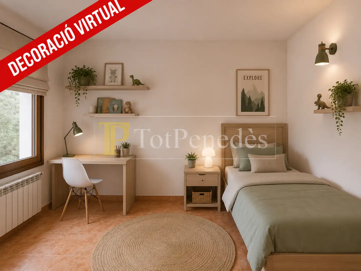 Schlafzimmer von Haus oder Chalet zum Verkauf in Querol mit Heizung, Privatgarten und Abstellraum