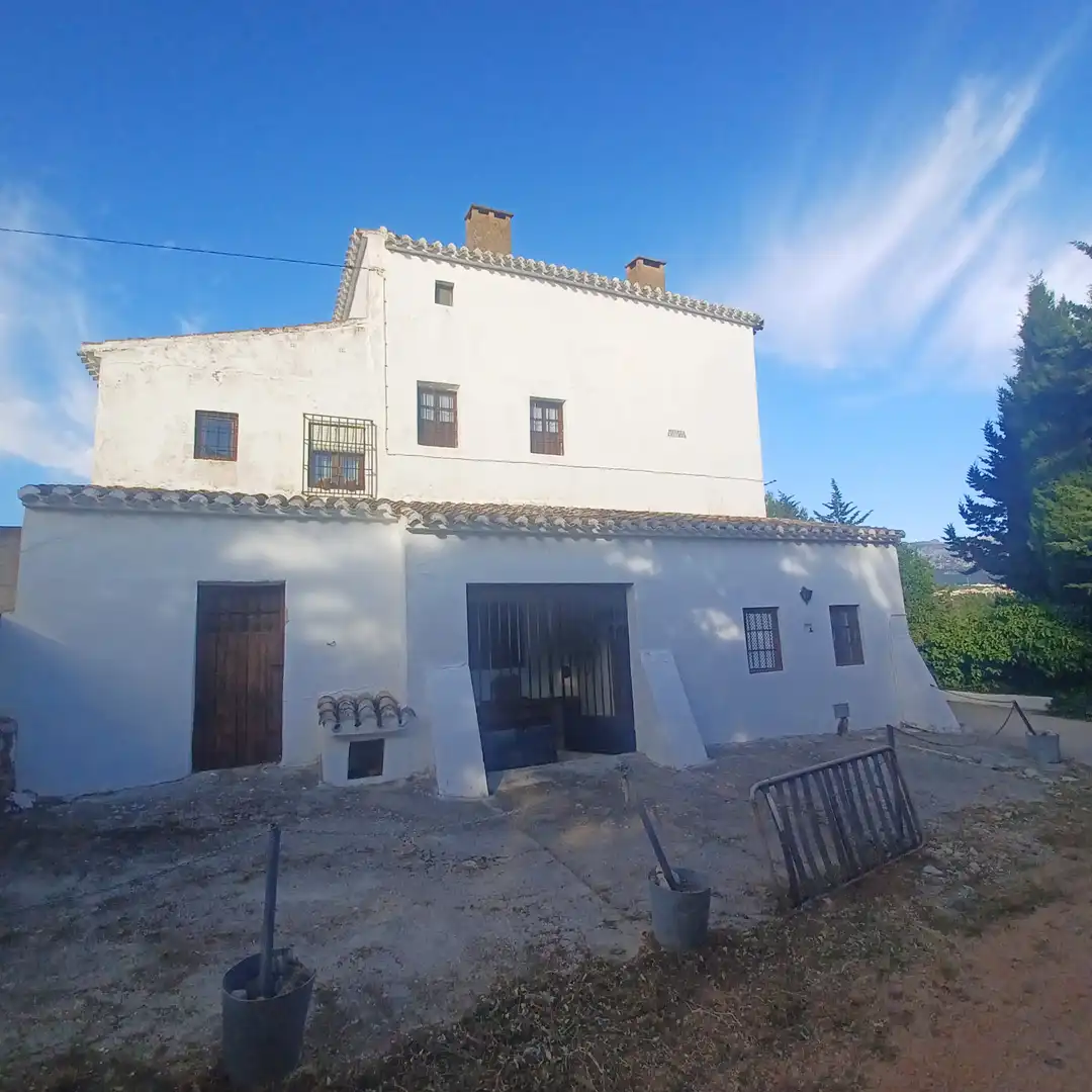 Vista exterior de Finca rústica en venta en Villanueva del Rosario con Jardín privado, Terraza y Trastero