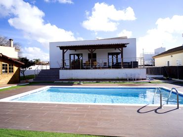 Maison rustique avec piscine à vendre à San Andrés Golf